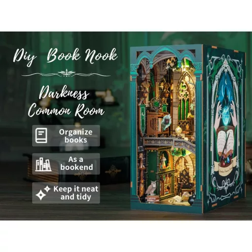 Book Nook Darkness Common Room 23 x 11 cm