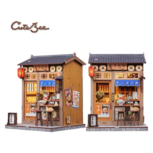 Miniature House Model Kit Morita-Ya 21 x 16 cm