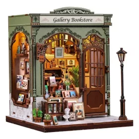 Miniature House Model Kit Gallery Bookstore 20 x 16 cm