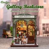 Miniature House Model Kit Gallery Bookstore 20 x 16 cm