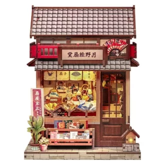 Miniature House Model Kit Tsukino Eogi-dou 19 x 14 cm