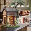 Miniature House Model Kit Kirishima Cha-an 19 x 14 cm