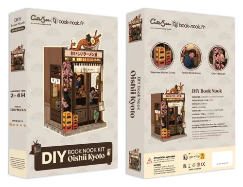 Miniature House Model Kit Oishii Kyoto 22 x 13 cm