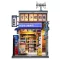 Miniature House Model Kit Beika-cho Convenience Store 22 x 15 cm