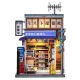 Miniature House Model Kit Beika-cho Convenience Store 22 x 15 cm