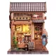 Miniature House Model Kit Sakura O Kimono Shop 19 x 14 cm