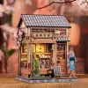Miniature House Model Kit Sakura O Kimono Shop 19 x 14 cm
