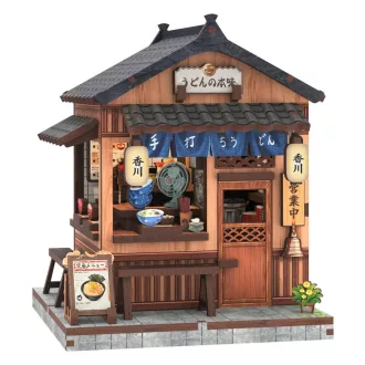 Miniature House Model Kit Kagawa Udon House 11 x 9 cm