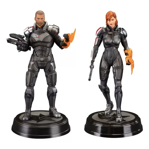 Mass Effect PVC Szobor Commander John Shepard 23 cm