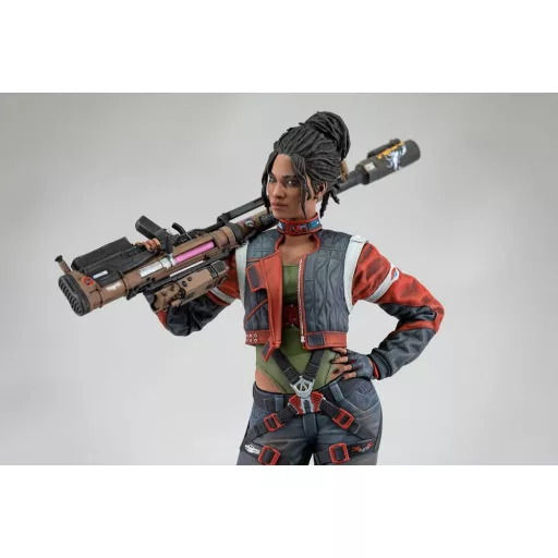 Cyberpunk 2077 PVC Szobor Panam Palmer 23 cm