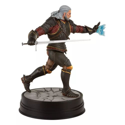 Witcher 3 Wild Hunt PVC Szobor Geralt Toussaint Tourney Armor 20 cm