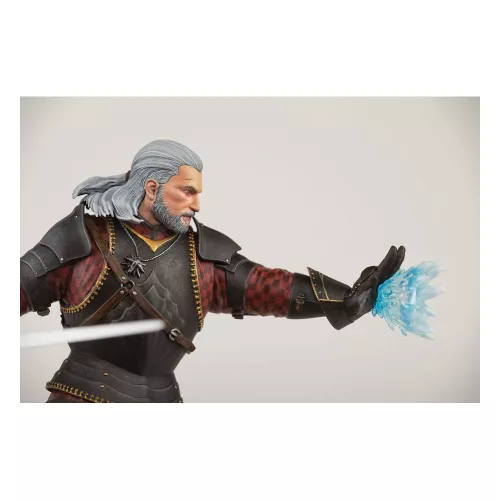 Witcher 3 Wild Hunt PVC Szobor Geralt Toussaint Tourney Armor 20 cm