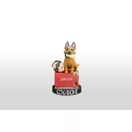 Fallout Vinyl Figura CX404 & Wilzig (Head) Stylized 20 cm