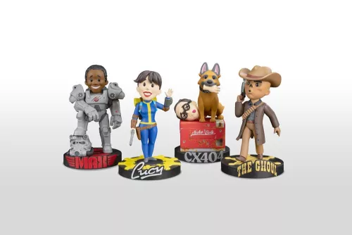 Fallout Vinyl Figura CX404 & Wilzig (Head) Stylized 20 cm