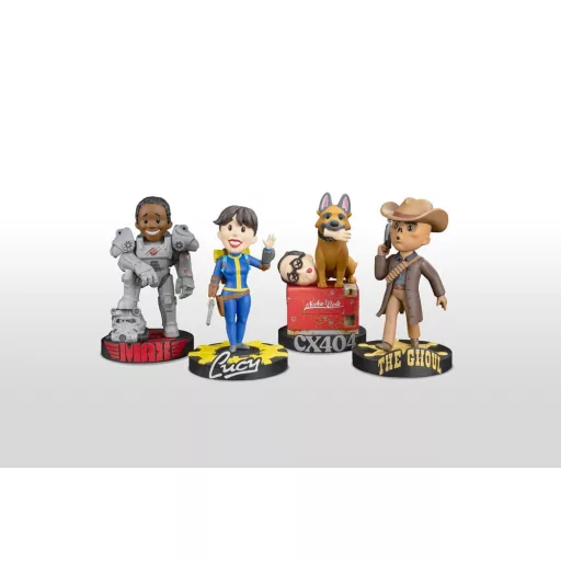 Fallout Vinyl Figura CX404 & Wilzig (Head) Stylized 20 cm