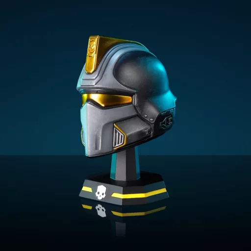 Helldivers 2 Replika Sisak 1/4 Hero of the Federation Helmet 11 cm