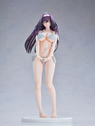Original Model Statue 1/5 Tomoe Sakura Swimsuit Black Hair Ver. Illustration by Toshi Tsutakaze 32 cm