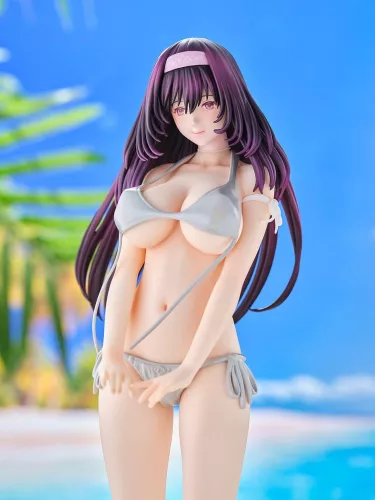 Original Model Statue 1/5 Tomoe Sakura Swimsuit Black Hair Ver. Illustration by Toshi Tsutakaze 32 cm