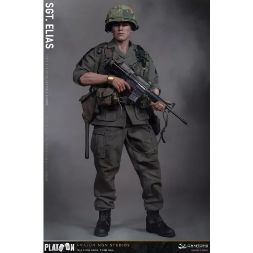 Platoon Action Figure 1/6 Sergeant Elias 30 cm