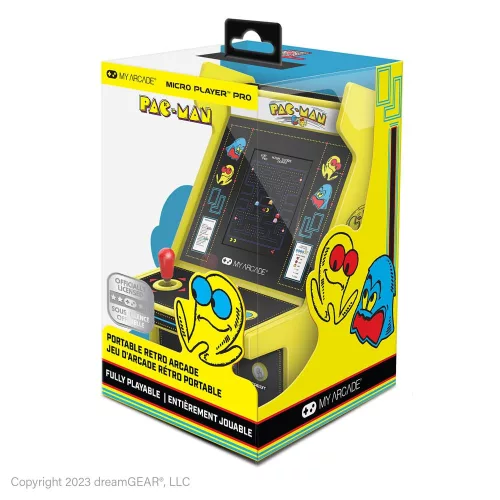 Pac-Man Portable Retro Arcade Micro Player Pro