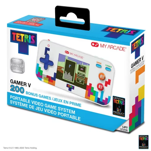 Tetris Portable Video Gaming System Gamer V