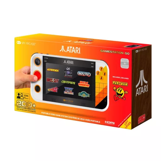 Atari Portable Gaming System Gamestation Go