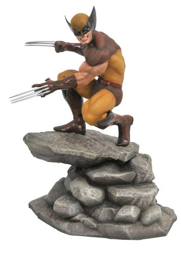 Marvel Gallery PVC Szobor Brown Wolverine 23 cm