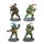 Teenage Mutant Ninja Turtles D-Formz Mini Figures 4-Pack SDCC 2023 Exclusive 5 cm