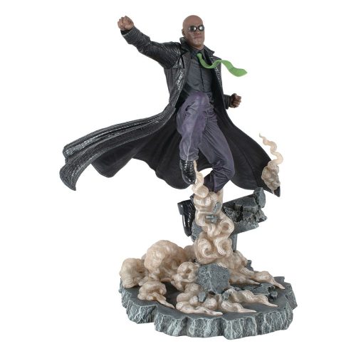 The Matrix Gallery Deluxe PVC Statue Morpheus 30 cm