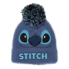 Lilo & Stitch Pom-Pom Beanie Stitch Fluffy