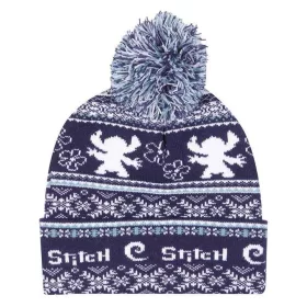 Lilo & Stitch Pom-Pom Beanie Fair Isle
