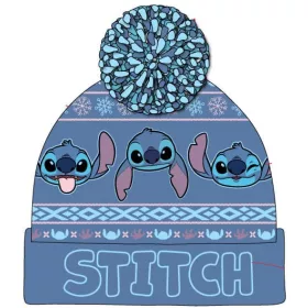 Lilo & Stitch Pom-Pom Beanie Dark Blue