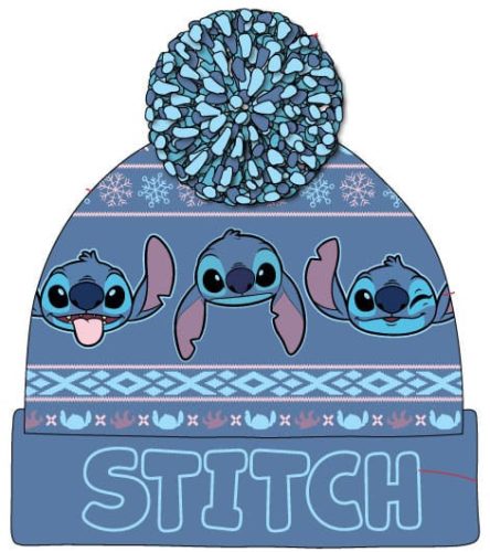 Lilo & Stitch Pom-Pom Sapka Dark Blue