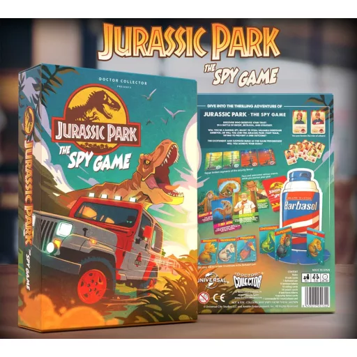 Jurassic Park Hidden Role Game The Spy Game *English Version*