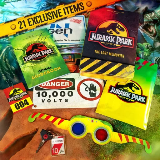 Jurassic Park The Lost Memories Készlet