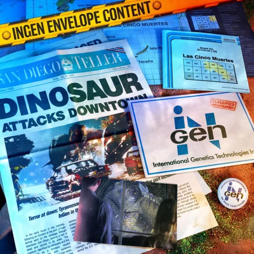 Jurassic Park The Lost Memories Készlet
