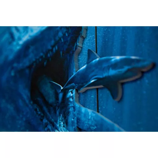Jurassic World WoodArts 3D Wooden Wall Art Mossasaurus 30 x 40 cm