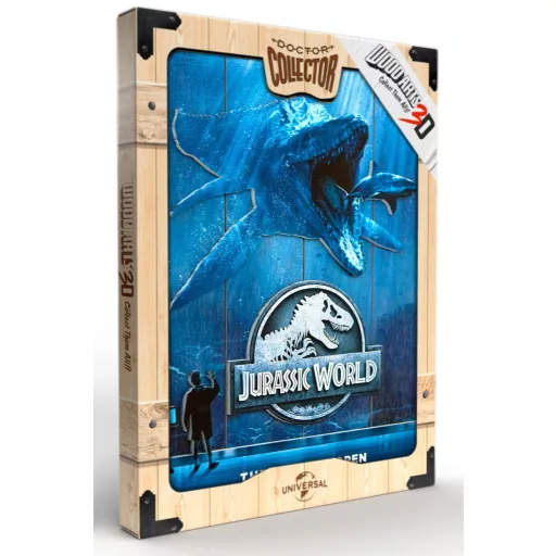 Jurassic World WoodArts 3D Wooden Wall Art Mossasaurus 30 x 40 cm