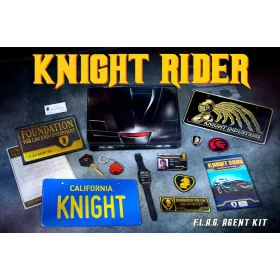 Knight Rider Gift Box F.L.A.G Agent Kit