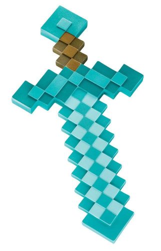 Minecraft Plastic Replika Diamond Sword 51 cm