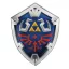 Legend of Zelda Skyward Sword Plastic Replica Link's Hylian Shield 48 cm