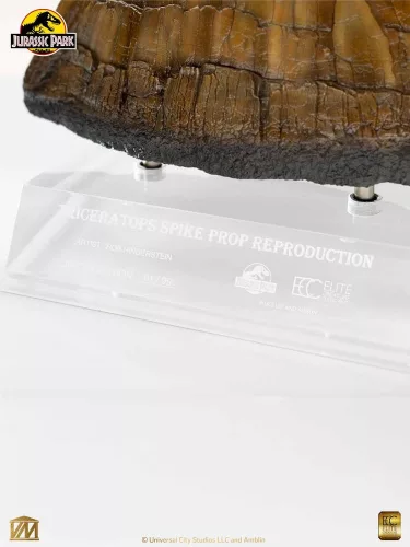 Jurassic Park Statue Triceratops Spike Prop (Reproduction) 19 cm