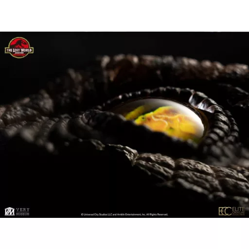 The Lost World: Jurassic Park Replica Bust Male Velociraptor Eye Prop 23 cm