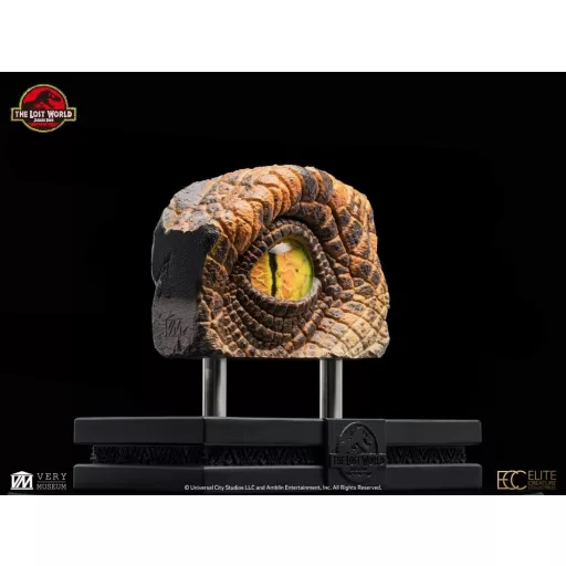 The Lost World: Jurassic Park Replica Bust Male Velociraptor Eye Prop 23 cm