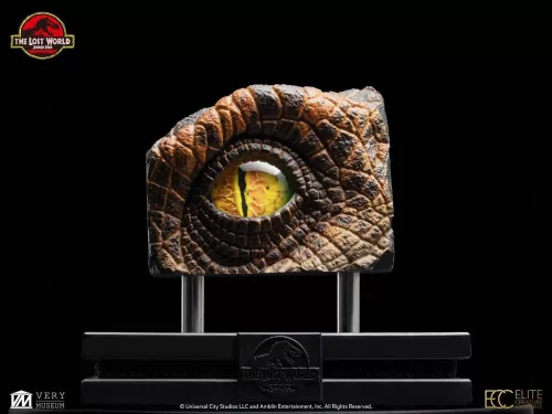The Lost World: Jurassic Park Replica Bust Male Velociraptor Eye Prop 23 cm