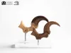 Jurassic Park ECC Elite Creature Line Statue Velociraptor Foot Claw and Fossil Claw Set 20 cm