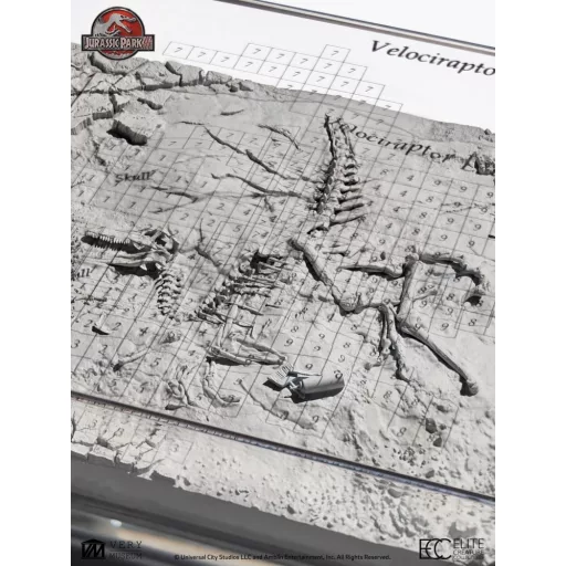 Jurassic Park III Excavation Map Velociraptor 27 cm