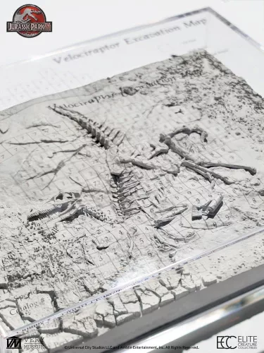 Jurassic Park III Excavation Map Velociraptor 27 cm