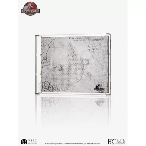 Jurassic Park III Excavation Map Velociraptor 27 cm