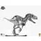 Jurassic World Statue 1/24 Indominus Rex Skeleton Bronze 24 cm